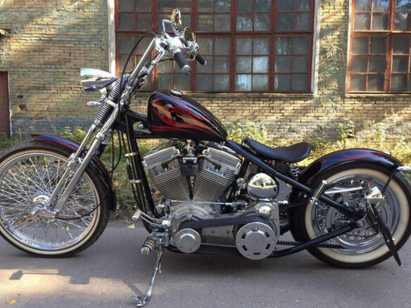 2012 Harley-Davidson Springer Softail, чёрный, 2500000 рублей - вид 1