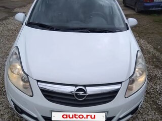 2010 Opel Corsa D, белый, 630000 рублей, вид 1