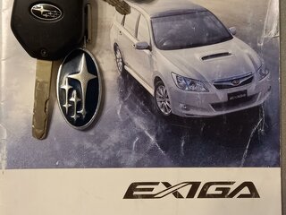 2010 Subaru Exiga, серебристый, 1450000 рублей, вид 5