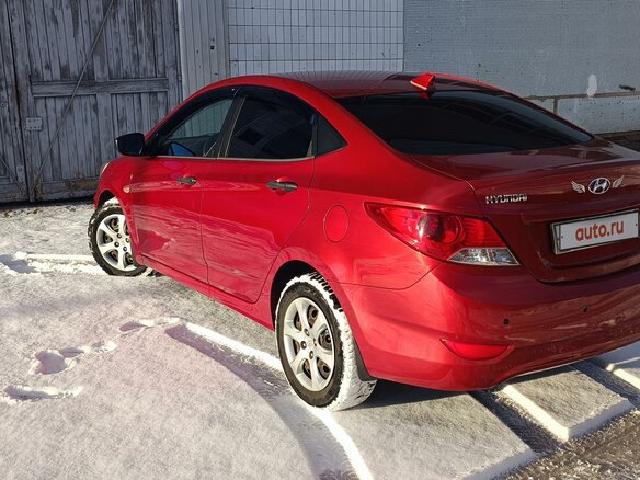 2011 Hyundai Solaris I, красный, 840000 рублей - вид 7