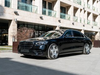 2022 Mercedes-Benz S-Класс 580 Long 4MATIC VII (W223), чёрный, 25555556 рублей, вид 1