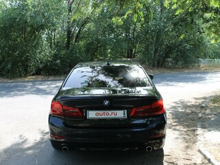 2017 BMW 5 серии 520i VII (G30/G31/G38), чёрный, 2350000 рублей, вид 2