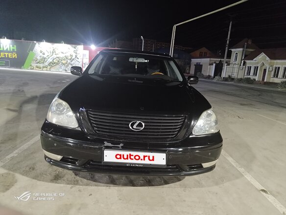 2003 Lexus LS 430 III Рестайлинг, чёрный, 1300000 рублей - вид 14