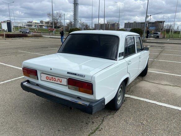 2008 Lada (ВАЗ) 2107, белый, 120000 рублей - вид 6