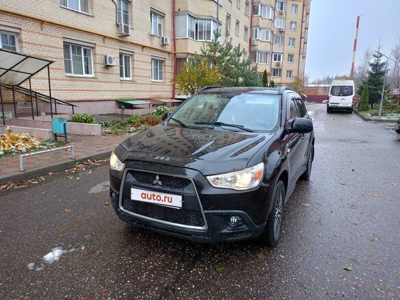 2010 Mitsubishi ASX I, чёрный, 995000 рублей - вид 4