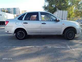 2014 Lada (ВАЗ) Granta I, серебристый, 275000 рублей, вид 5