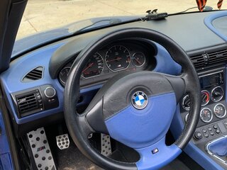 1999 BMW Z3 M I (E36), голубой, 4500000 рублей, вид 4
