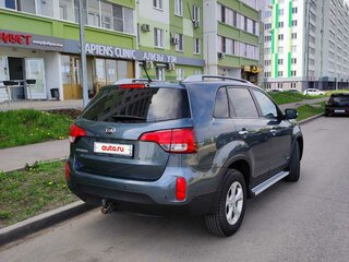 2013 Kia Sorento II Рестайлинг, зелёный, 1450000 рублей, вид 4