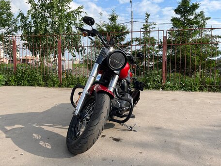 2012 Harley-Davidson Softail Slim, красный, 800000 рублей, вид 3