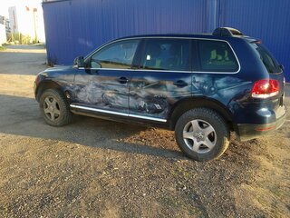 2004 Volkswagen Touareg I, синий, 1100000 рублей, вид 1
