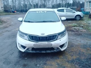2014 Kia Rio III, белый, 860000 рублей, вид 1