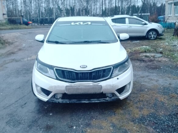 2014 Kia Rio III, белый, 860000 рублей