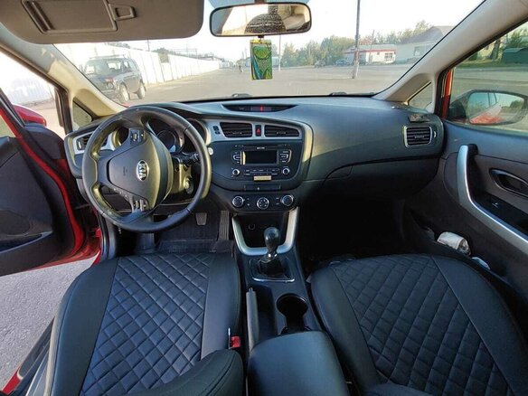 2013 Kia Ceed II, красный, 900000 рублей - вид 11