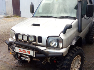 2001 Suzuki Jimny Kei car III, серебристый, 710000 рублей, вид 2