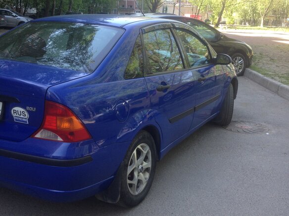 2002 Ford Focus I Рестайлинг, синий, 155000 рублей - вид 6
