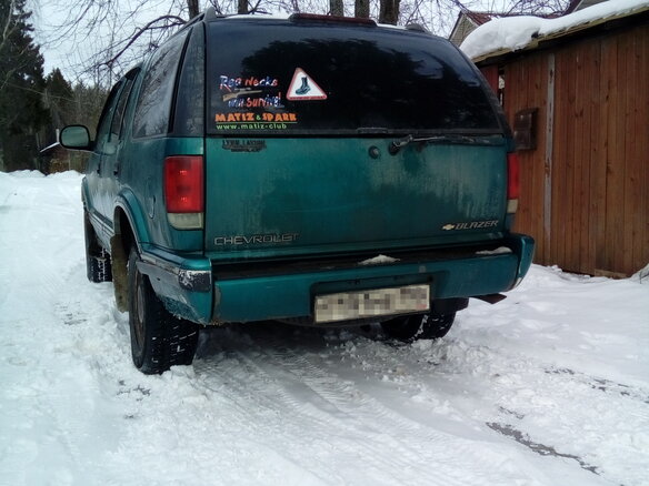 1995 Chevrolet Blazer II, зелёный - вид 5