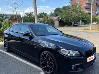 2014 BMW 5 серии 520d VI (F10/F11/F07) Рестайлинг, чёрный, 2100000 рублей, вид 2