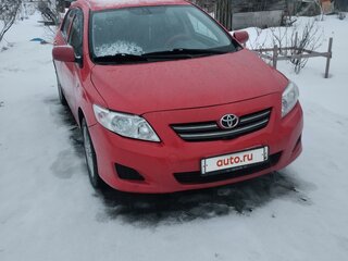 2008 Toyota Corolla AMT X (E140, E150), красный, 695000 рублей, вид 1