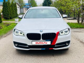 2016 BMW 5 серии 520d VI (F10/F11/F07) Рестайлинг, белый, 2900000 рублей, вид 3
