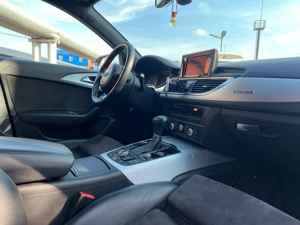 2012 Audi A6 IV (C7), чёрный, 2200000 рублей - вид 10