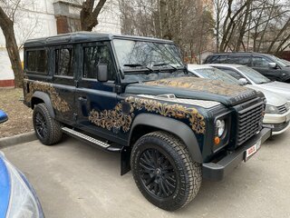 2014 Land Rover Defender 110 I Рестайлинг, зелёный, 3100000 рублей, вид 3