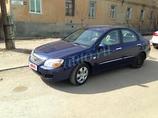 2008 Kia Cerato I Рестайлинг, синий, 450000 рублей, вид 3