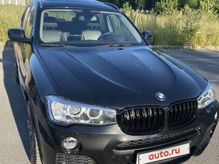 2014 BMW X3 28i xDrive II (F25), чёрный, 2600000 рублей, вид 1