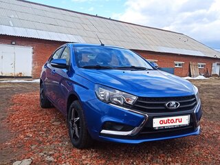 2022 Lada (ВАЗ) Vesta I, синий, 1290000 рублей, вид 3