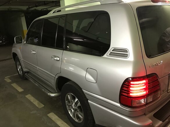 2006 Lexus LX 470 II Рестайлинг, серебристый - вид 6