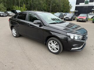 2016 Lada (ВАЗ) Vesta I, чёрный, 1150000 рублей, вид 5