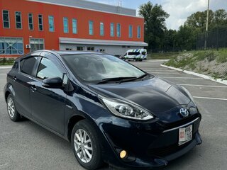 2018 Toyota Aqua I Рестайлинг 2, синий, 1599900 рублей, вид 4