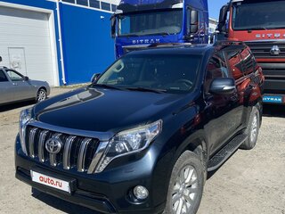 2014 Toyota Land Cruiser Prado 150 Series Рестайлинг 1, серый, 3490000 рублей, вид 1