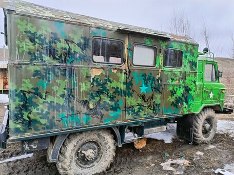 1986 ГАЗ 66, зелёный, 500000 рублей, вид 1