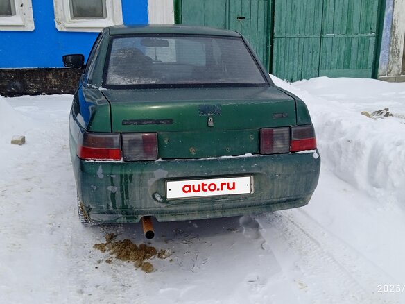 1999 Lada (ВАЗ) 2110, зелёный, 135000 рублей - вид 1