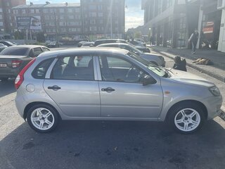 2015 Lada (ВАЗ) Kalina II, серебристый, 410000 рублей, вид 4