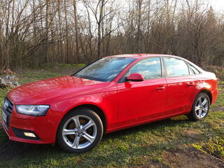 2013 Audi A4 IV (B8) Рестайлинг, красный, 1199999 рублей, вид 2