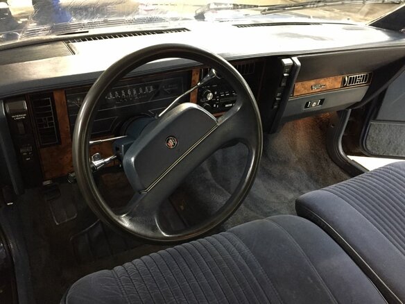 1989 Buick Century V, синий - вид 3