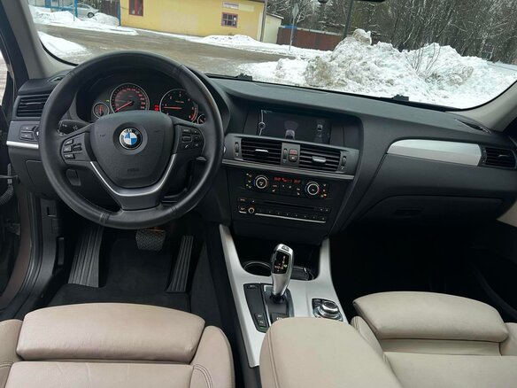2012 BMW X3 20d xDrive II (F25), коричневый, 1918104 рублей - вид 6