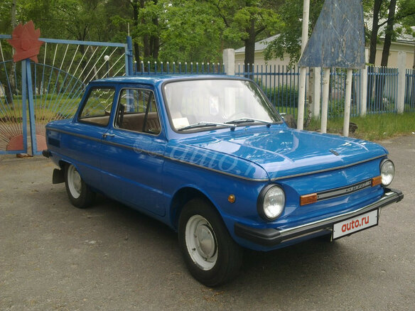 1985 ЗАЗ 968 М, синий - вид 2