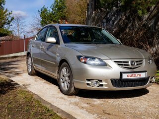2006 Mazda 3 I (BK) Рестайлинг, золотистый, 620000 рублей, вид 2