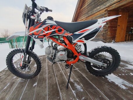 2023 Kayo Basic TT125, белый, 90000 рублей, вид 3