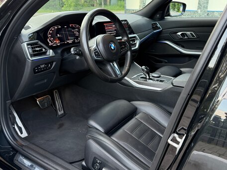 2019 BMW 3 серии 320d xDrive VII (G2x), чёрный, 3950000 рублей, вид 4