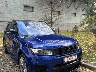 2016 Land Rover Range Rover Sport SVR II, синий, 7350000 рублей, вид 2