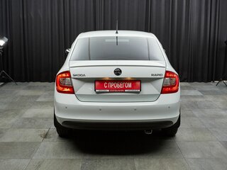 2015 Skoda Rapid I, белый, 847000 рублей, вид 5