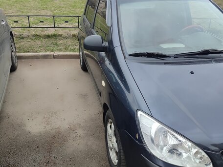 2010 Hyundai Getz I Рестайлинг, серебристый, 520000 рублей, вид 2