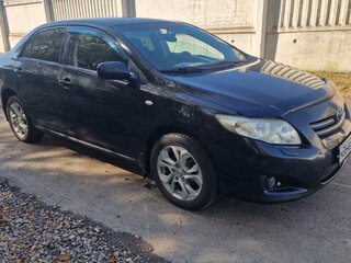 2008 Toyota Corolla X (E140, E150), чёрный, 850000 рублей, вид 3
