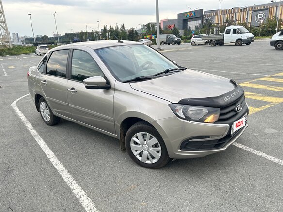 2019 Lada (ВАЗ) Granta I Рестайлинг, серебристый, 498000 рублей