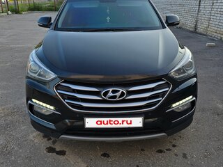 2017 Hyundai Santa Fe III Рестайлинг, чёрный, 2450000 рублей, вид 1