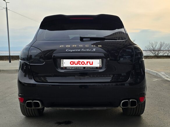 2012 Porsche Cayenne Turbo S II (958), чёрный, 3700000 рублей - вид 6