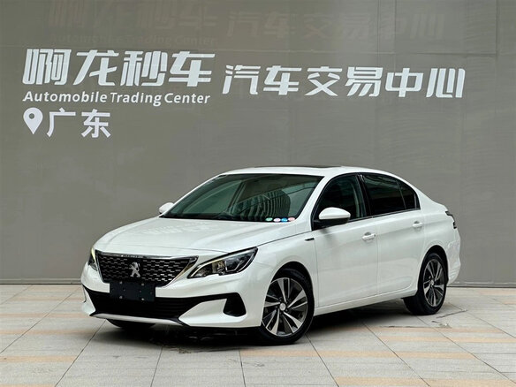 2020 Peugeot 408 II Рестайлинг, белый, 996800 рублей - вид 2
